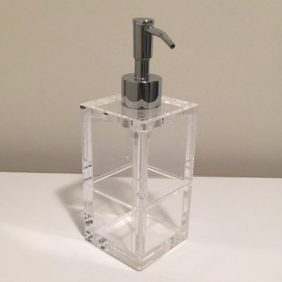 Acrylic Clear Soap Dispenser - Picture 1 of 7
